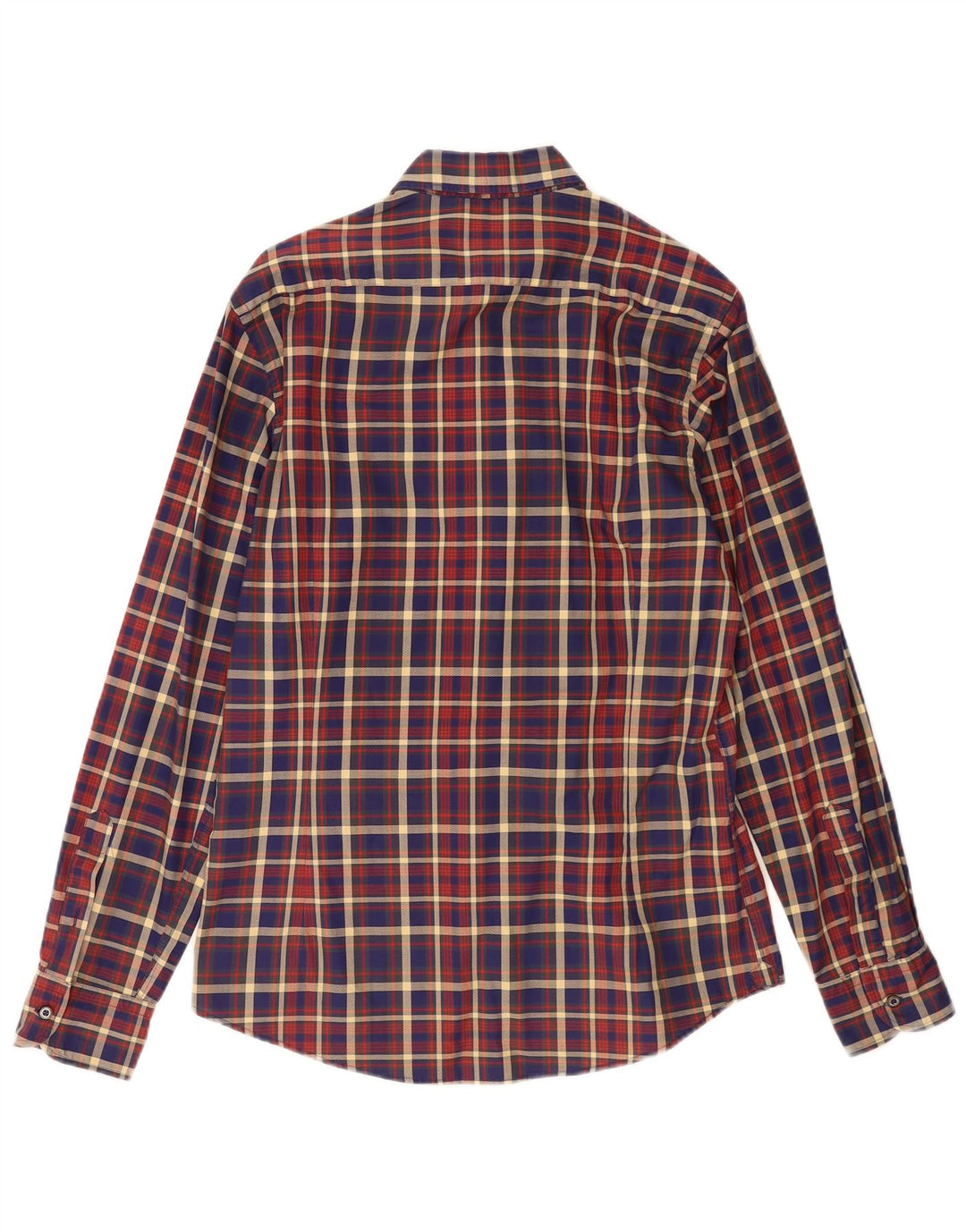 Camicia da uomo Massimo Dutti a quadri multicolore medio
