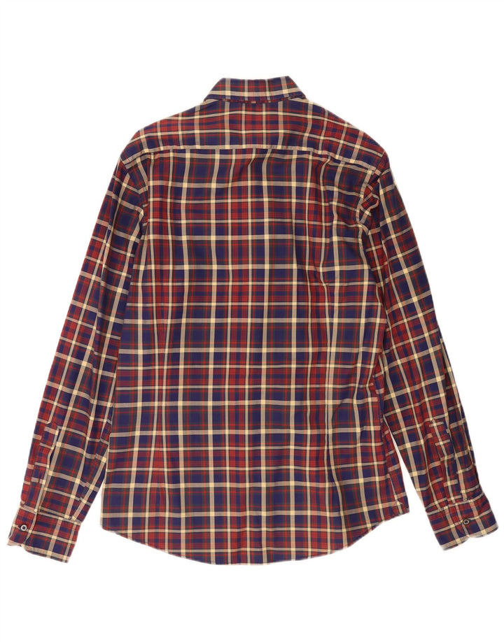 Camicia da uomo Massimo Dutti a quadri multicolore medio