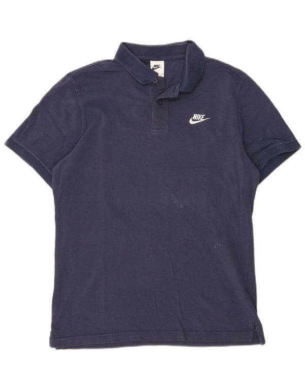 Polo Nike da uomo di colore blu navy medio