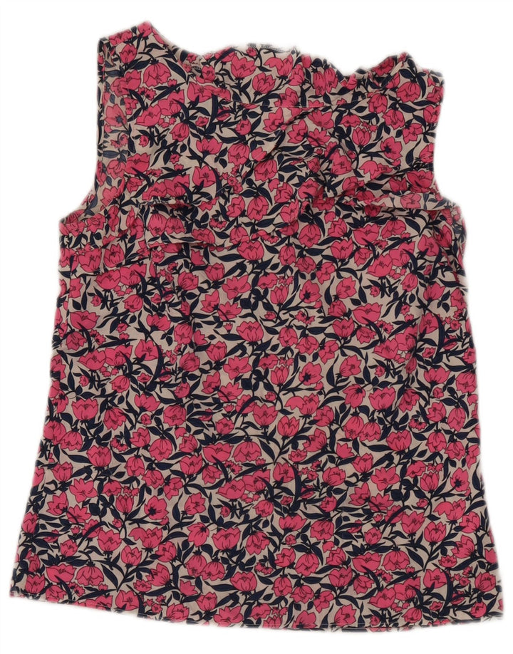 Camicetta da donna Oasis Top UK 10 Piccolo poliestere floreale rosa