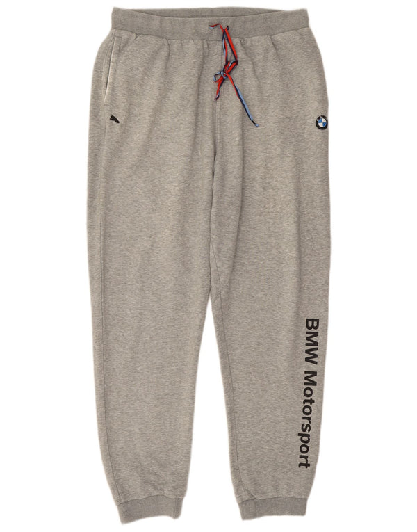 Pantaloni da tuta PUMA da uomo BMW Motorsport Joggers XL grigio chiazzato