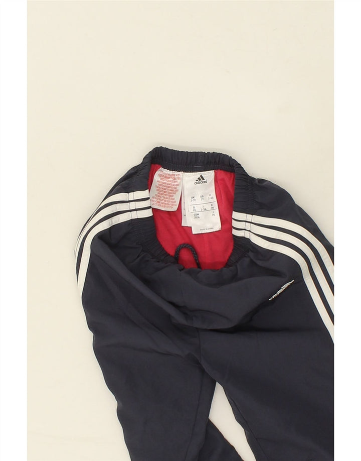 ADIDAS Boys Tracksuit Trousers Joggers 2-3 Years Grey Polyester Vintage Adidas and Second-Hand Adidas from Messina Hembry 
