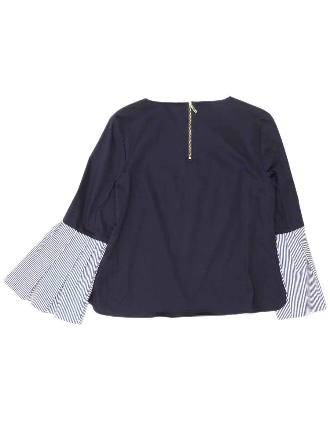 Ted Baker Camicetta da donna con maniche a 3/4 taglia 3 medio gessato blu navy
