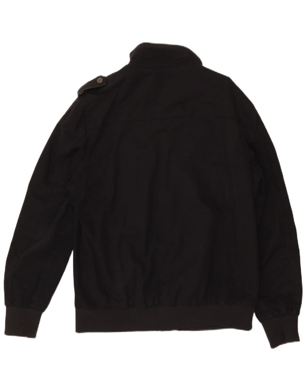 Giacca utilitaria da uomo WENVEN UK 40 grande cotone nero