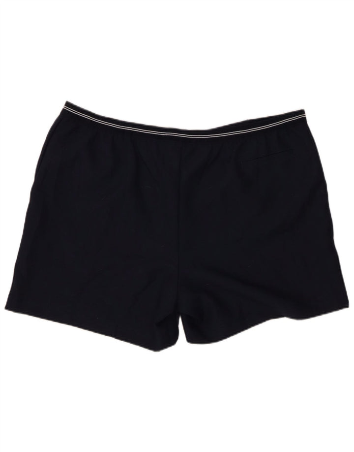 F.LLI CAMPAGNOLO Pantaloncini casual da uomo W40 XL Poliestere blu navy