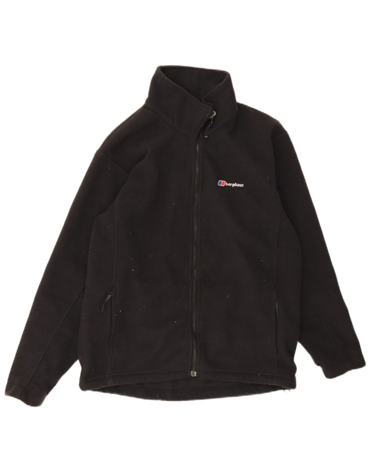Giacca in pile foderata da uomo Berghaus UK 38 poliestere nero medio
