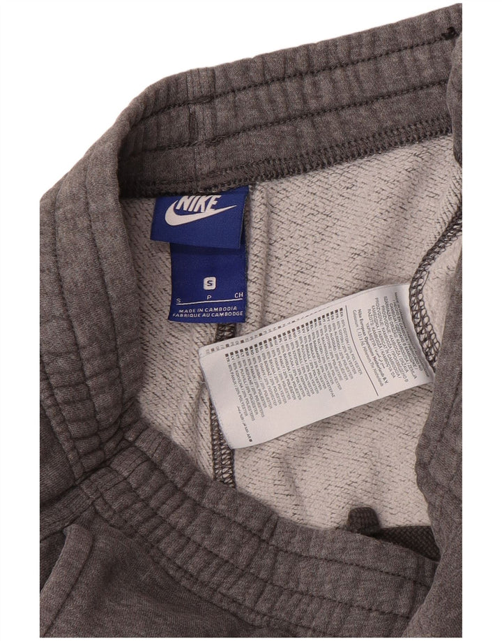 Pantaloni da tuta da donna NIKE Joggers UK 10 piccoli in cotone grigio