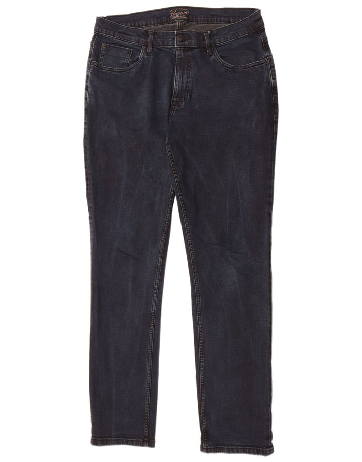 Jeans slim da uomo Penguin W34 L32 cotone blu navy