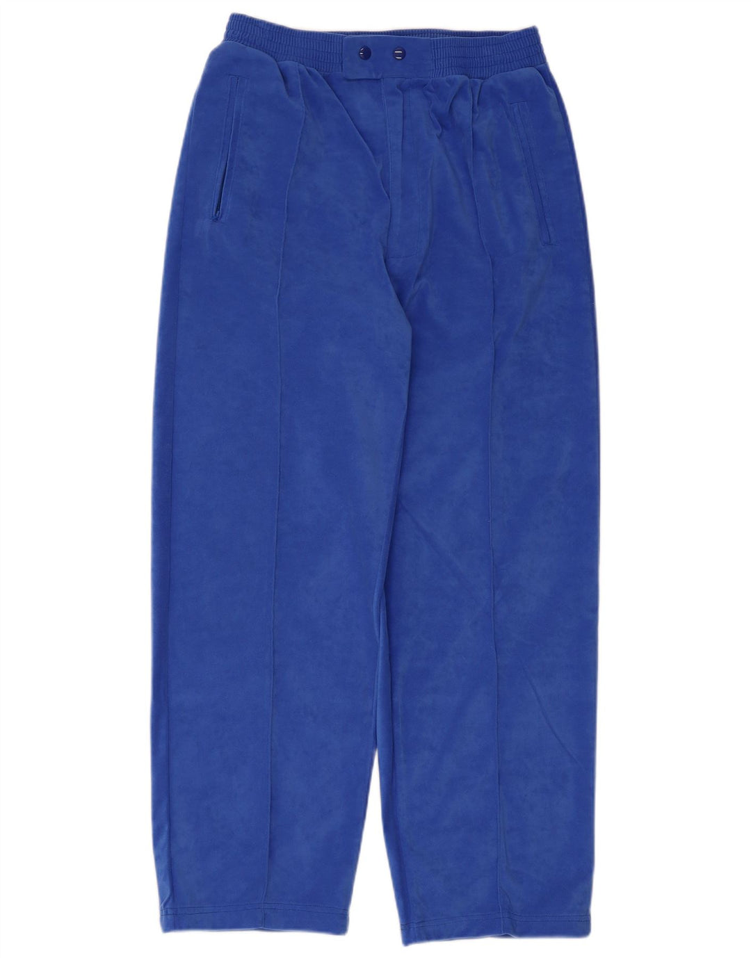 Pantaloni da tuta vintage da uomo IT 50 Large Blu in poliestere