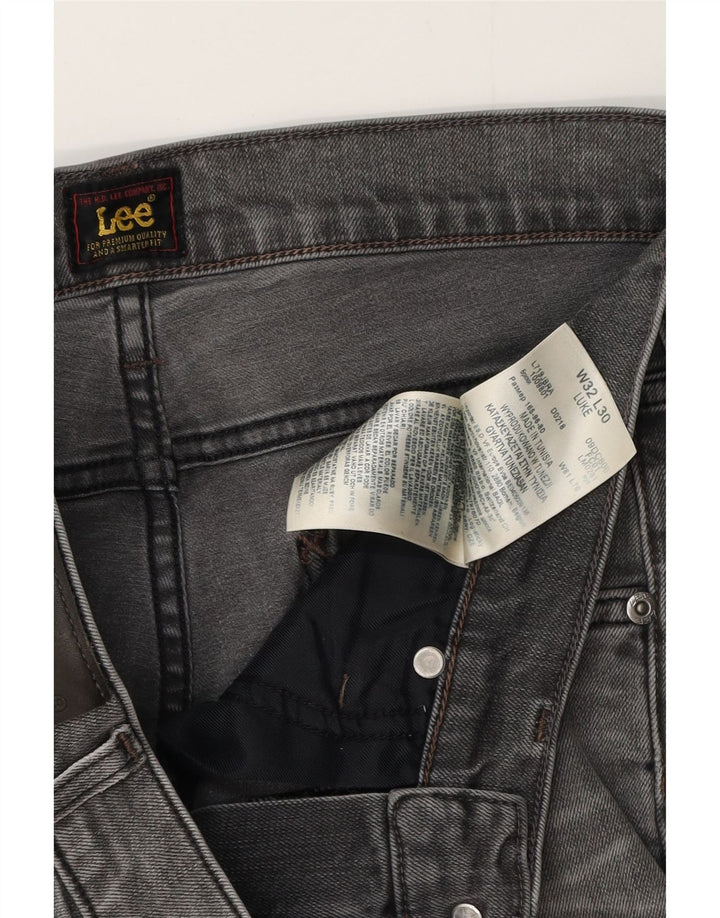 Jeans LEE Luke Slim da uomo W32 L30 in cotone grigio