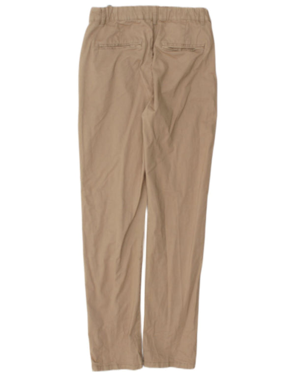 Pantaloni chino slim da ragazzo Marks & Spencer 13-14 anni W26 L28 Cotone beige
