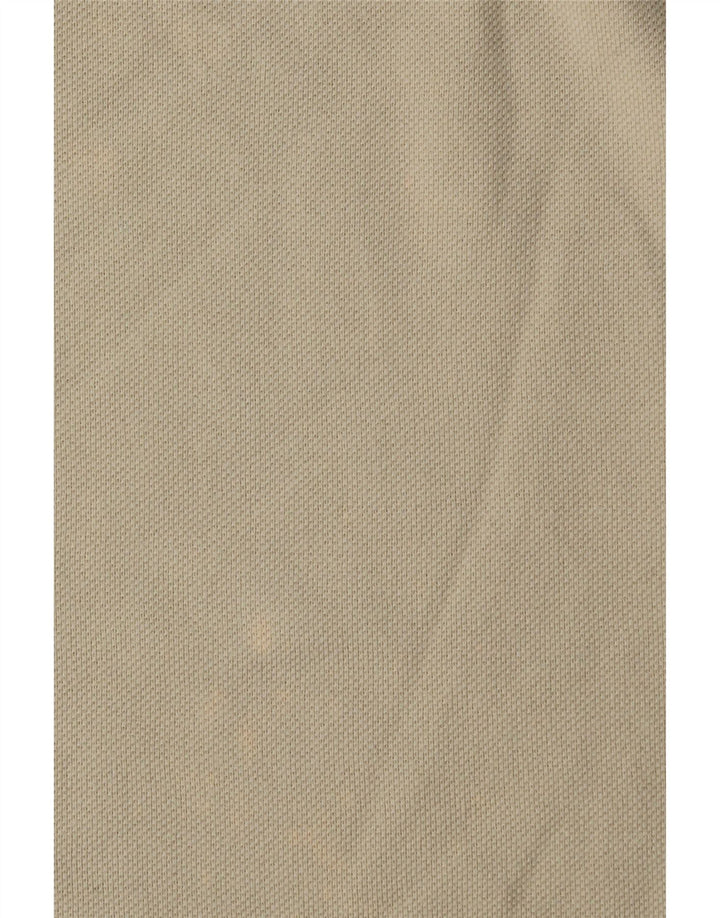 Polo Uomo Kappa Small Beige In Cotone
