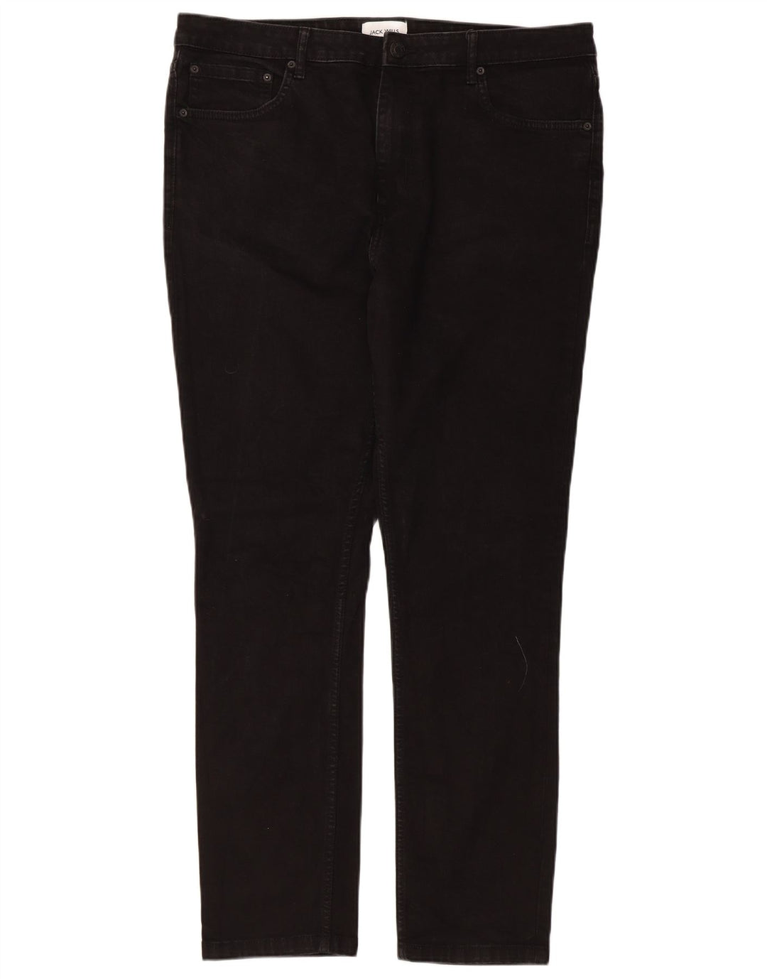Jeans slim da uomo Jack Wills W36 L30 cotone nero