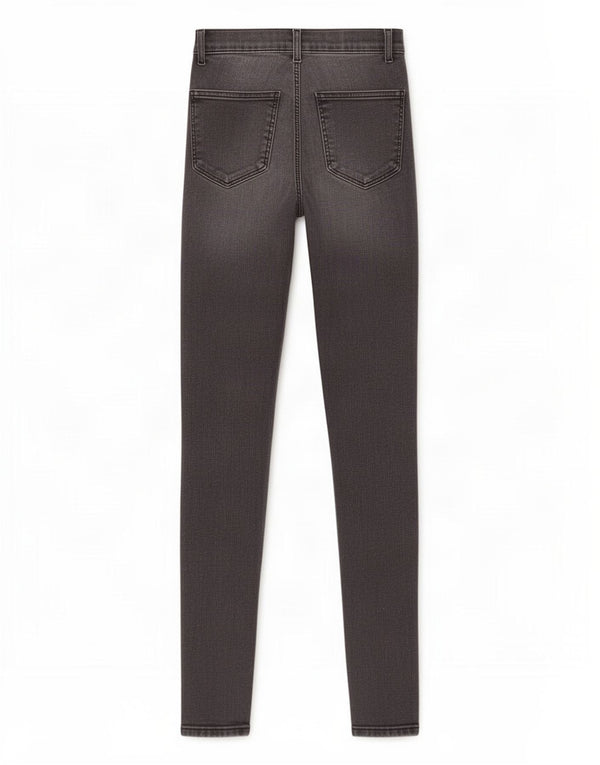 Jeans skinny Joni da donna Topshop W24 L28 cotone grigio