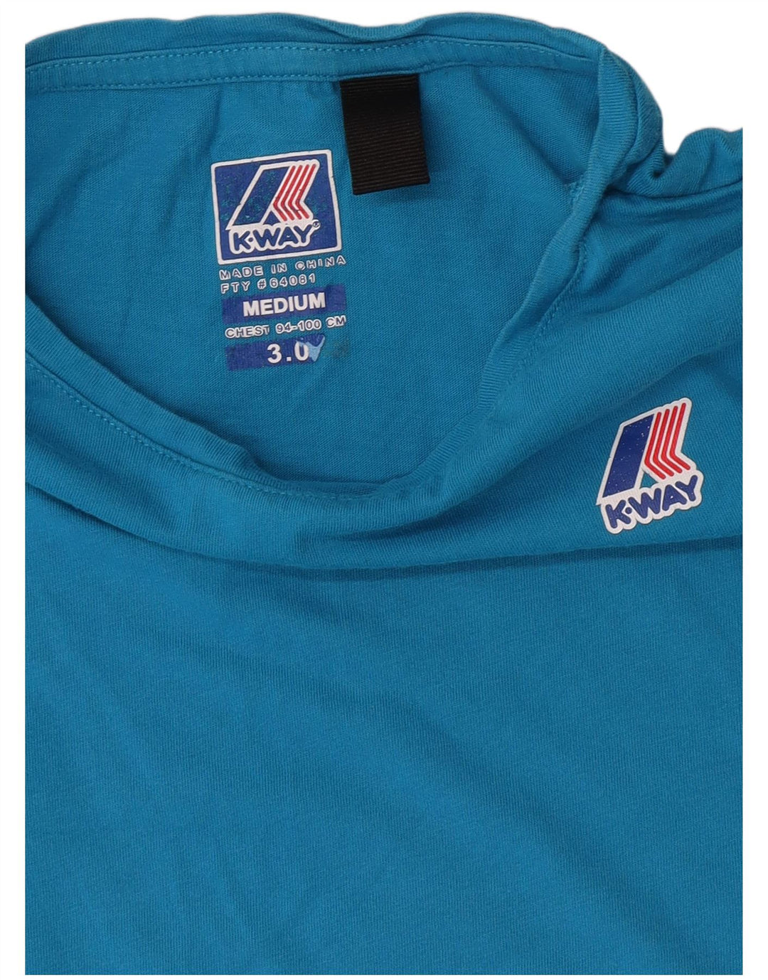 T-shirt da donna K-Way Top UK 14 Blu medio
