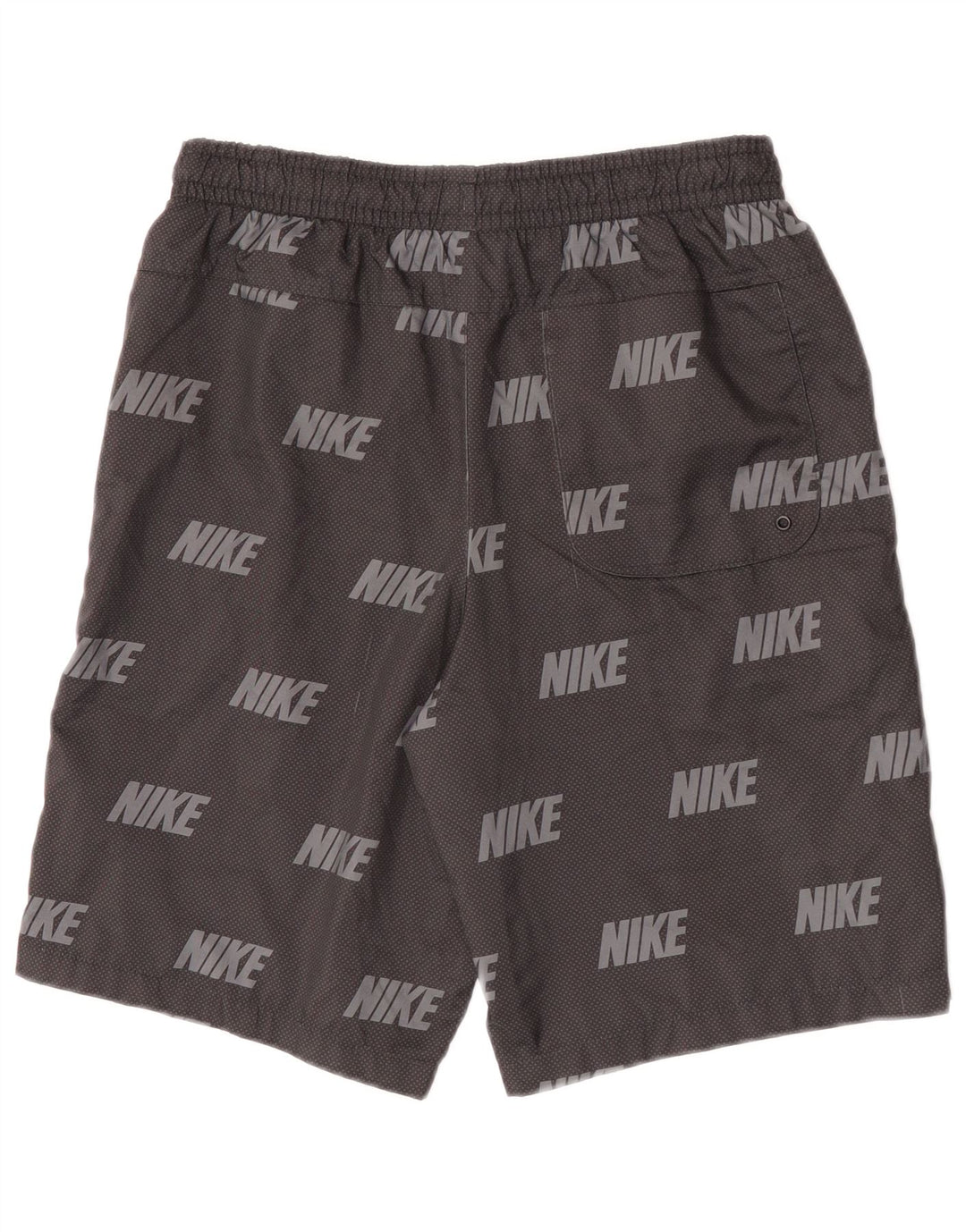 Pantaloncini sportivi con grafica NIKE da ragazzo 13-14 anni XL poliestere maculato grigio