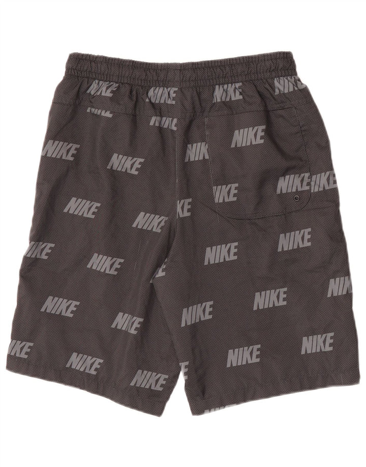 Pantaloncini sportivi con grafica NIKE da ragazzo 13-14 anni XL poliestere maculato grigio