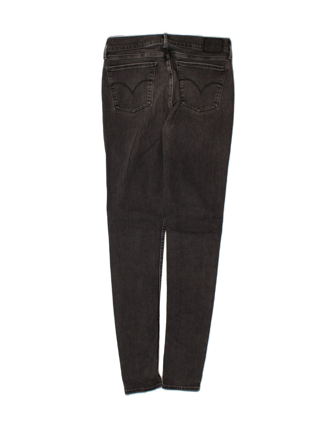LEVI'S Womens Super Skinny Jeans W30 L32 Grey Cotton Vintage Levi's and Second-Hand Levi's from Messina Hembry 