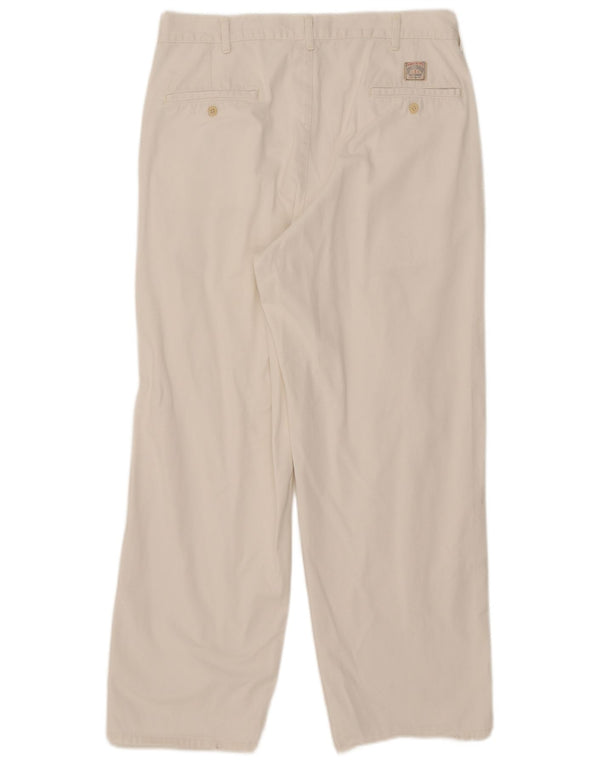 Pantaloni chino con pegging da uomo Polo Ralph Lauren W34 L29 bianchi