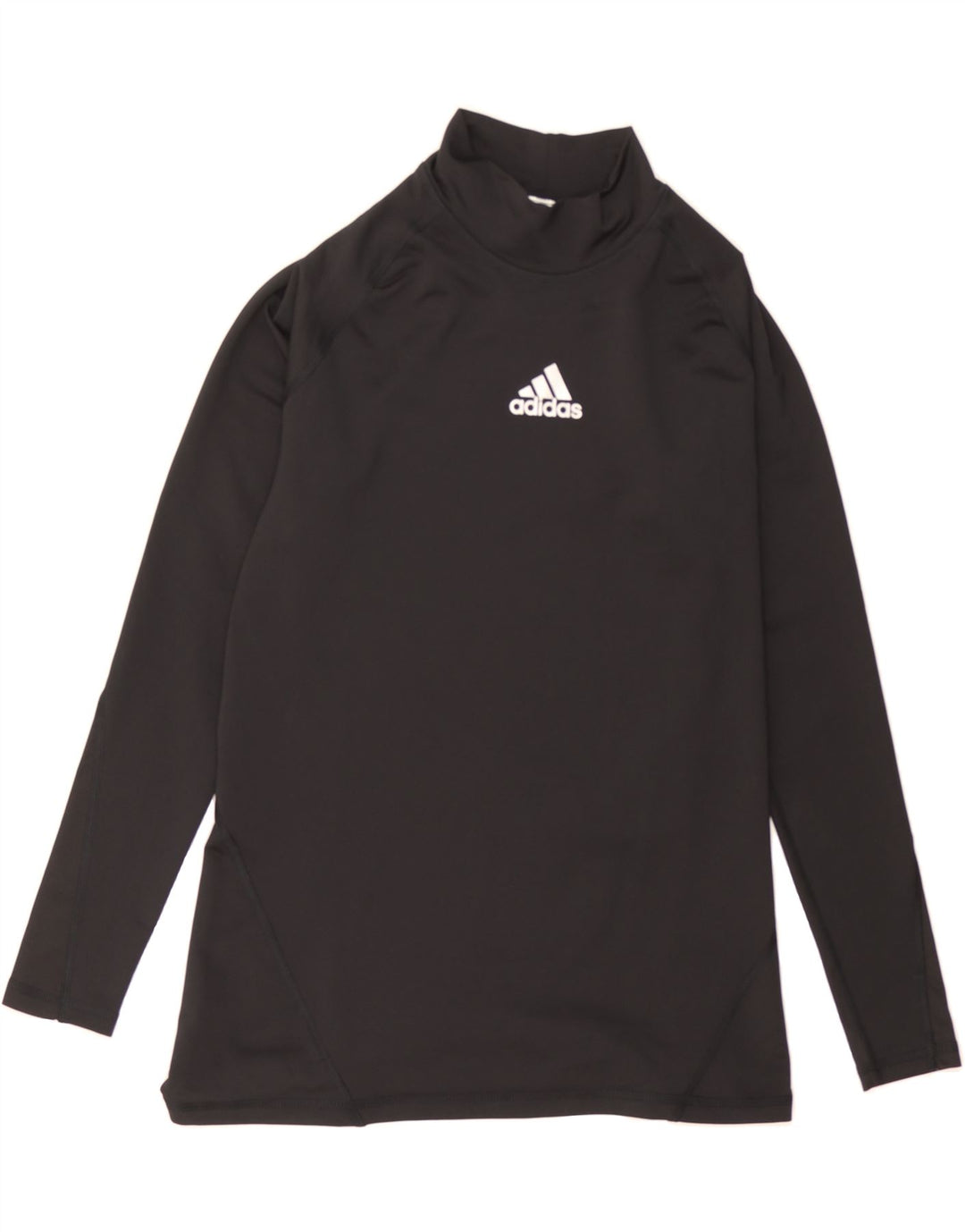ADIDAS Womens Top Long Sleeve UK 12 Medium Black Vintage Adidas and Second-Hand Adidas from Messina Hembry 