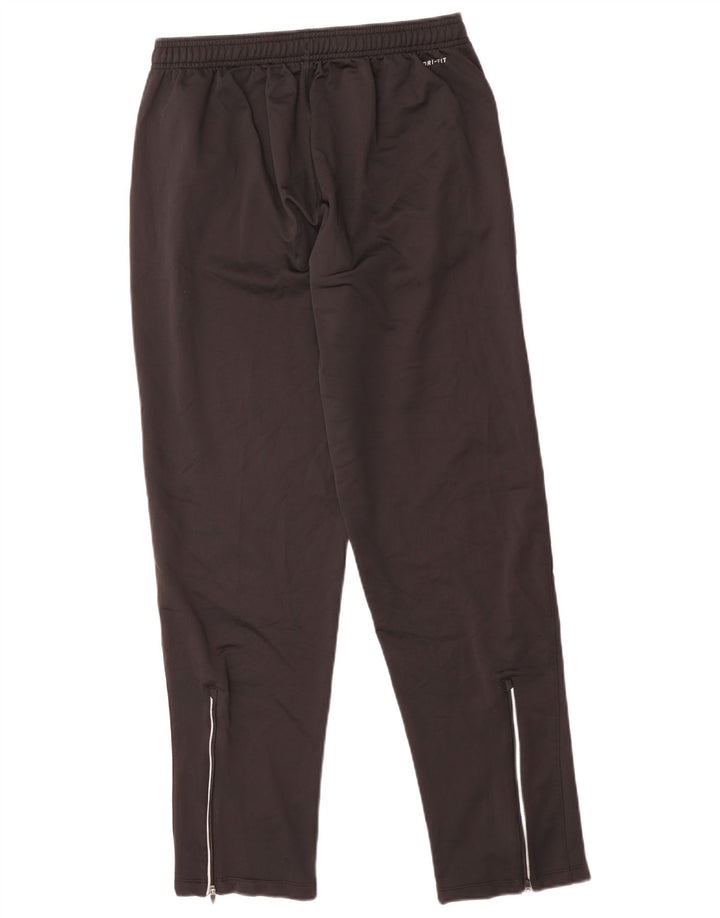 Pantaloni da tuta NIKE Dri Fit da donna UK 14 Large Nero Poliestere