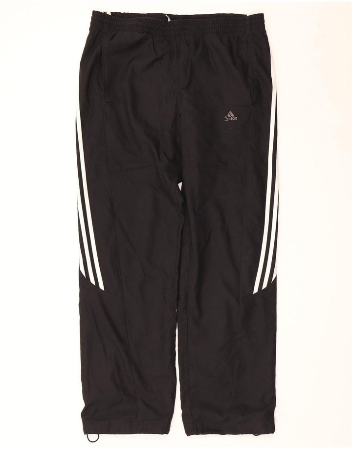 Pantaloni da tuta da uomo Adidas Small neri in poliestere
