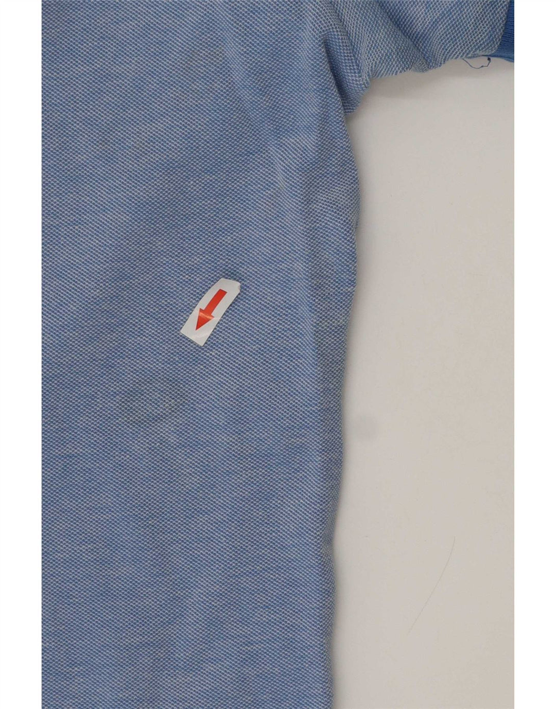 Polo da uomo Gant XL in cotone screziato blu