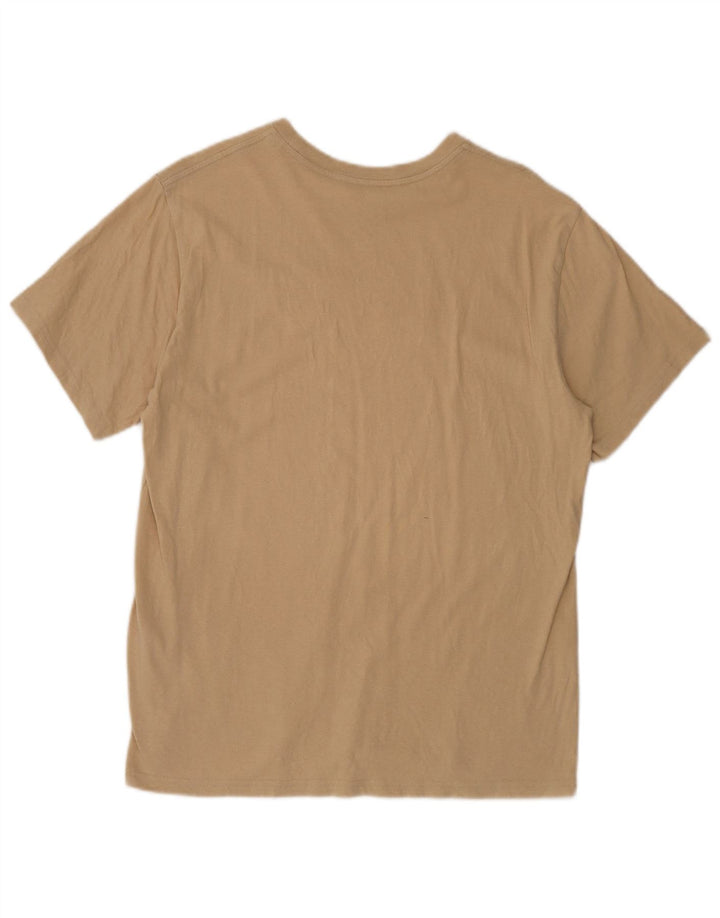 T-shirt grafica da uomo con vestibilità rilassata Levi's, cotone beige medio