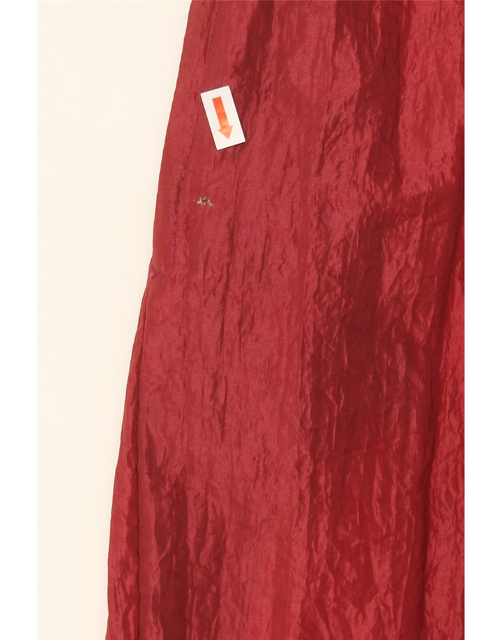 CLIPPER Womens Tracksuit Trousers Joggers UK 12 Medium  Red Polyamide Vintage Clipper and Second-Hand Clipper from Messina Hembry 