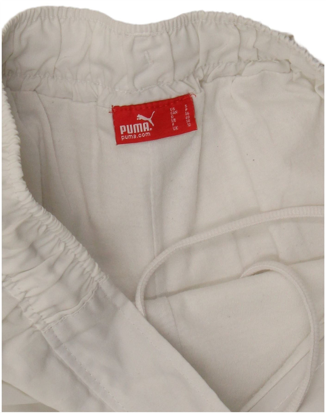 Pantaloncini sportivi PUMA da donna UK 10 piccoli bianchi