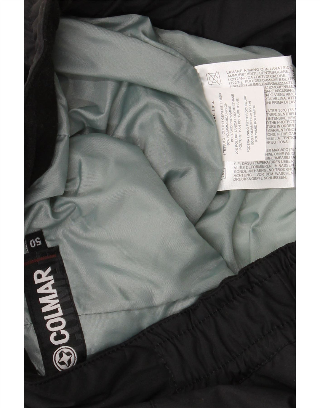Pantaloni da sci uomo Colmar IT 50 Medium Nero Nylon