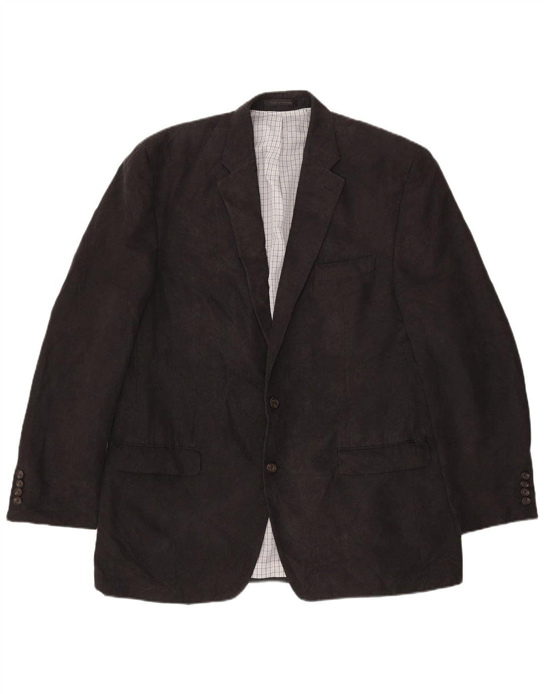 Giacca blazer da uomo a 2 bottoni Ralph Lauren UK 42 XL nera