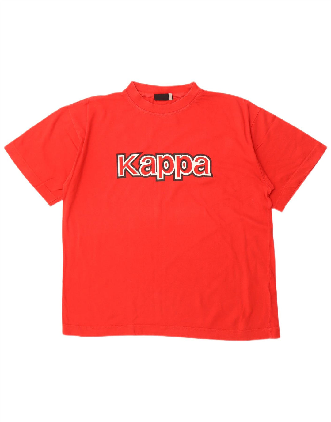T-shirt grafica da uomo KAPPA Top rosso medio in cotone