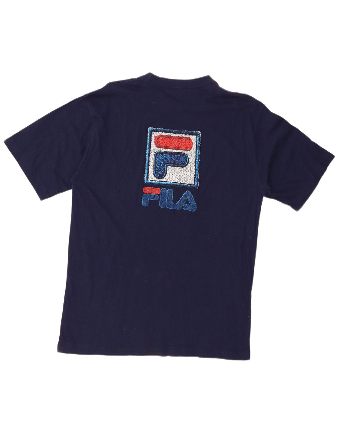 T-shirt grafica da uomo FILA Top in cotone blu navy medio
