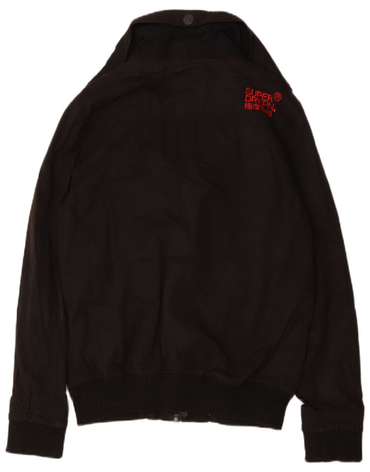 Giubbotto bomber da uomo Superdry UK 36 piccolo poliestere nero