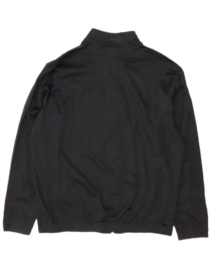 Giacca da tuta NIKE Therma-Fit da uomo, grande, in poliestere nero