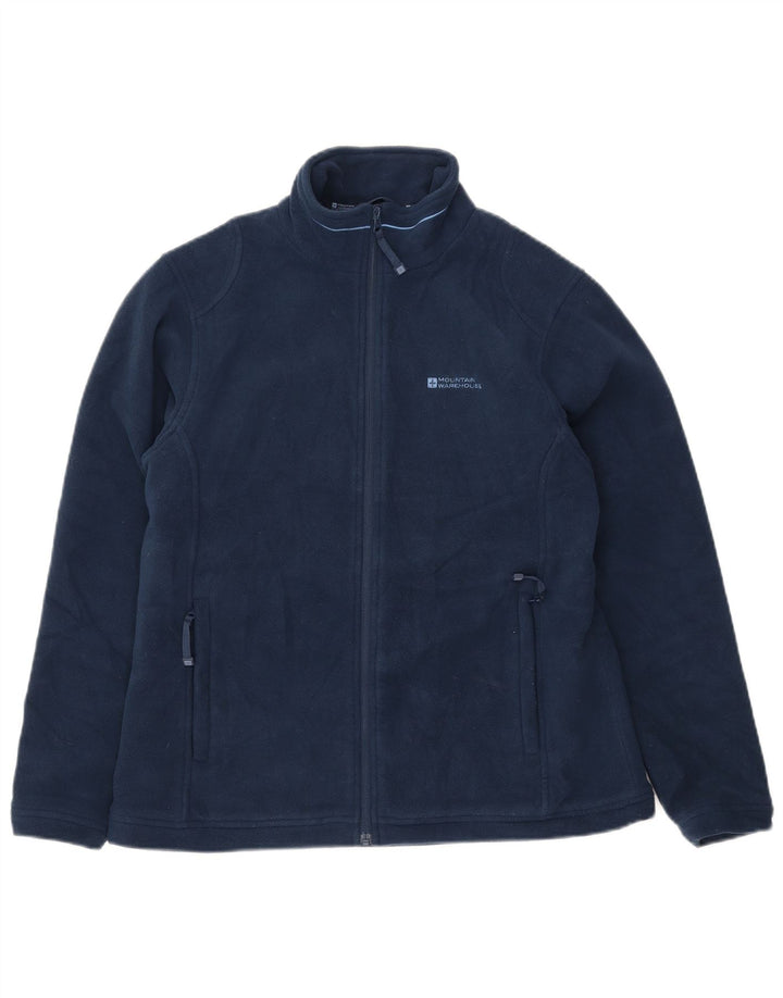 Giacca in pile da donna Mountain Warehouse UK 14 Large Poliestere blu navy