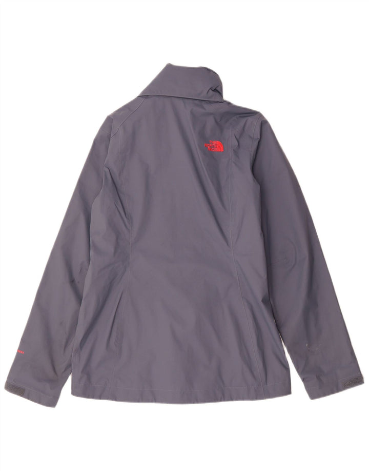 THE NORTH FACE Womens Rain Jacket UK 10 Small Grey Polyester
