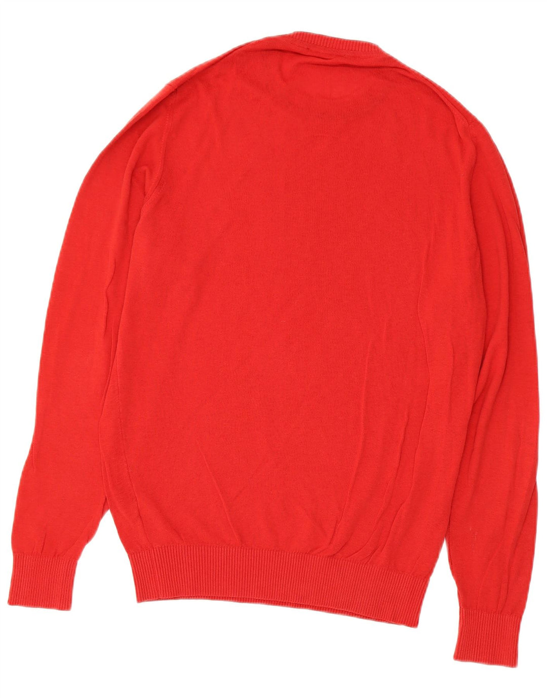 Maglione maglione girocollo da uomo Gas grande cotone rosso