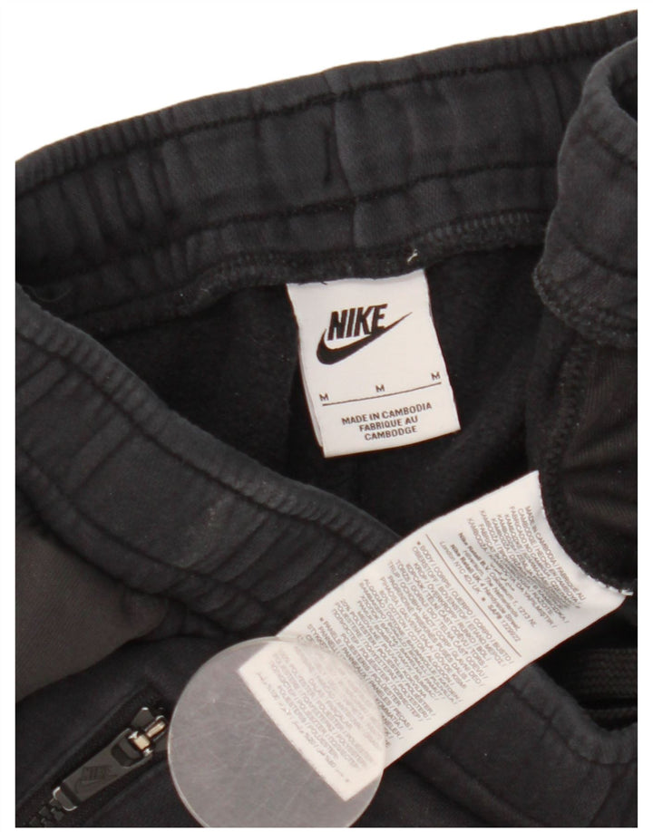 Pantaloni da tuta con grafica Nike da uomo, pantaloni da jogging, cotone medio nero
