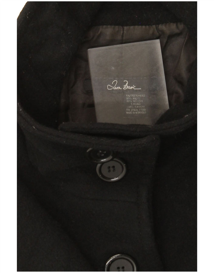 Cappotto Zara da donna UK 12 medio in lana nera