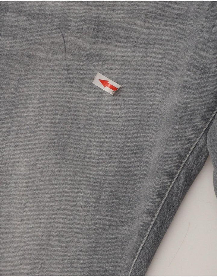 Jeans slim da uomo Jack & Jones W32 L30 cotone grigio