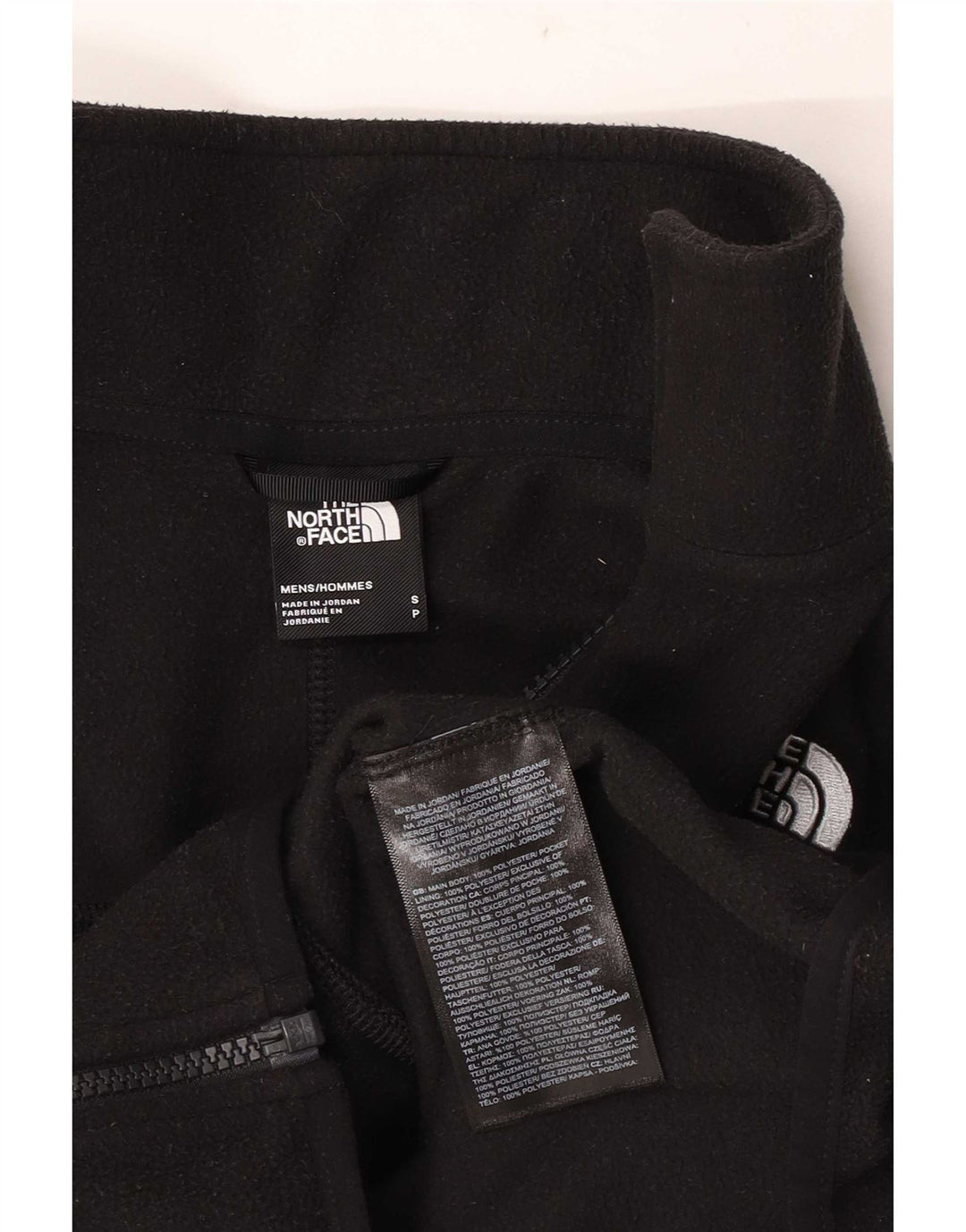 Giacca in pile da uomo The North Face Liner UK 36 Small Poliestere nero
