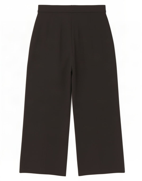 Pantaloni corti da donna Marks & Spencer a gamba larga UK 16 Large W32 L26 Neri