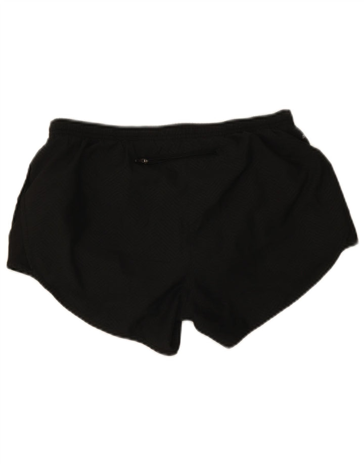 Pantaloncini sportivi NIKE Dri Fit da donna UK 14 Medium Black Chevron