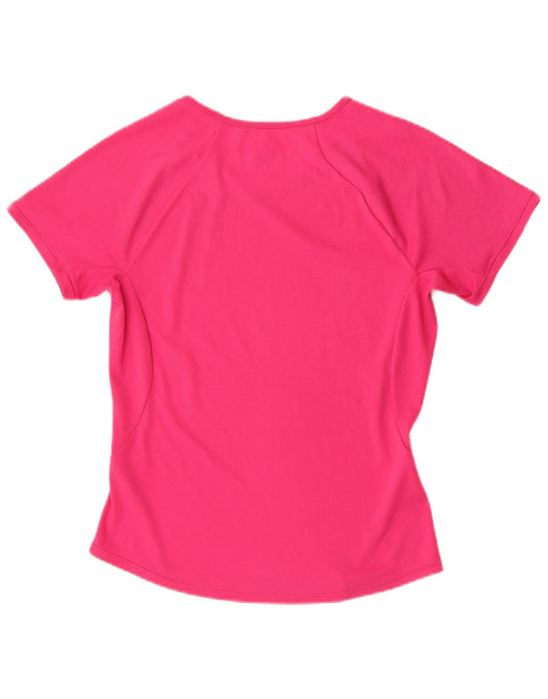 T-shirt Nike Dri Fit da donna Top UK 10 Small Rosa