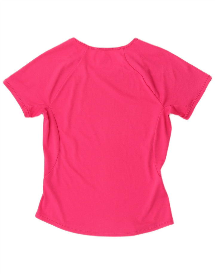 T-shirt Nike Dri Fit da donna Top UK 10 Small Rosa