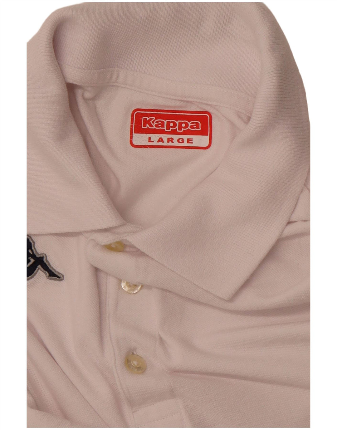 Polo da uomo KAPPA grande bianca