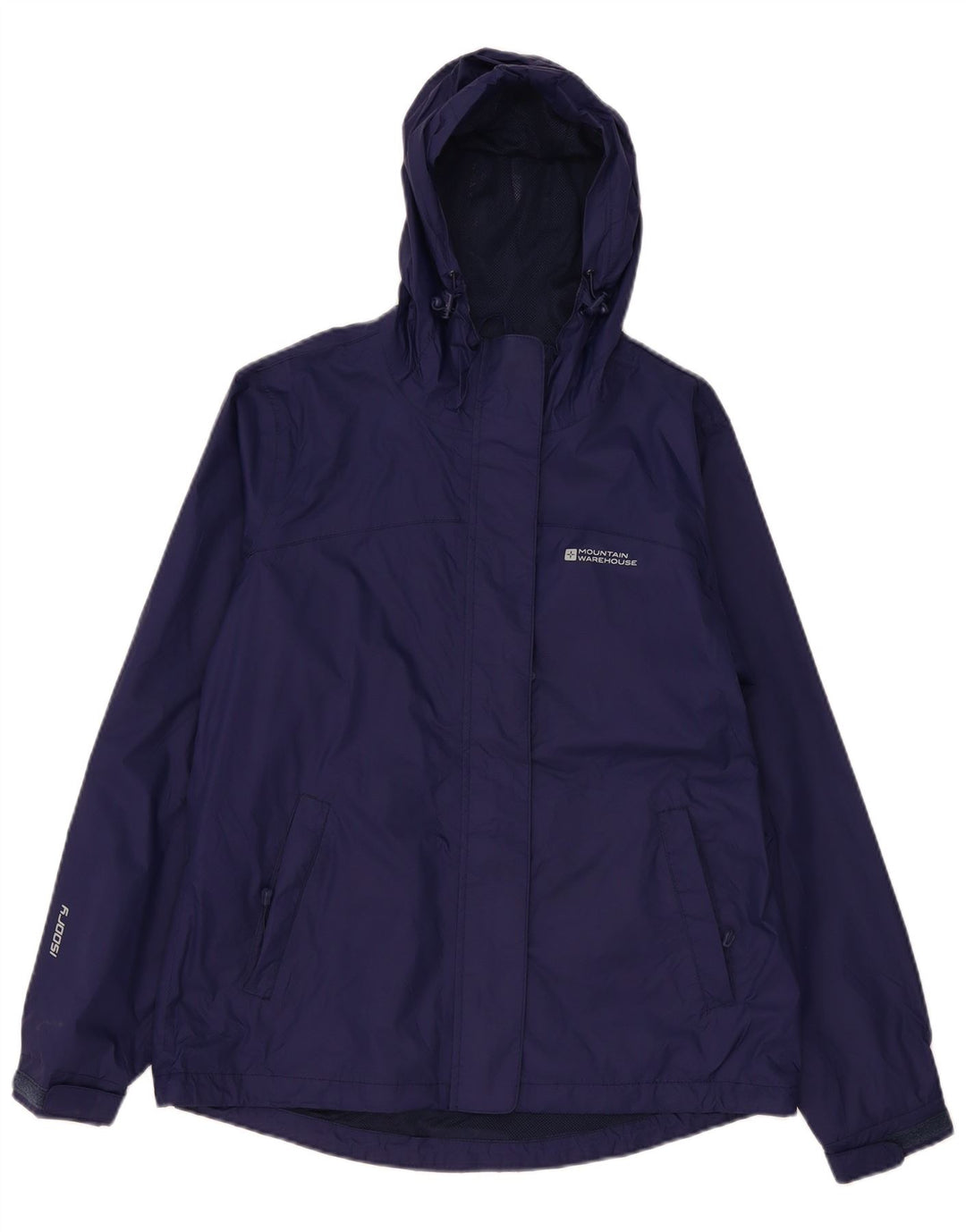 Giacca antipioggia con cappuccio da donna Mountain Warehouse UK 12 Medium Blu Navy