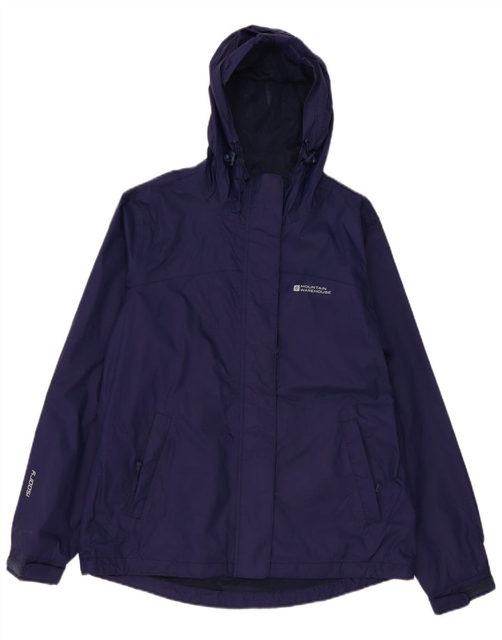 Giacca antipioggia con cappuccio da donna Mountain Warehouse UK 12 Medium Blu Navy